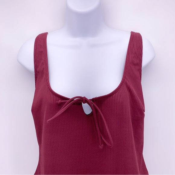 Wolf & Whistle Maroon Bathing Suit Size 40DDD - Picture 2 of 9